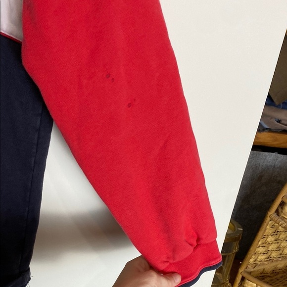 Fido Dido 1985 Cartoon Network Vintage Red Navy That's My Brandi Crewneck M - Picture 4 of 5